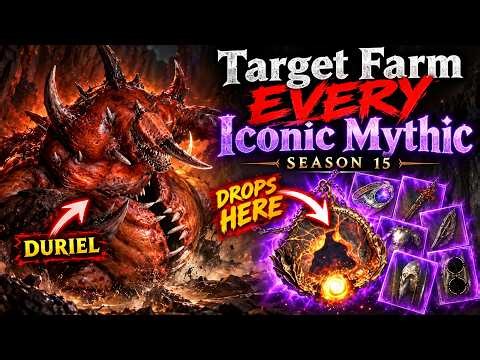 How to Target Farm EVERY Iconic Mythic in Season 15