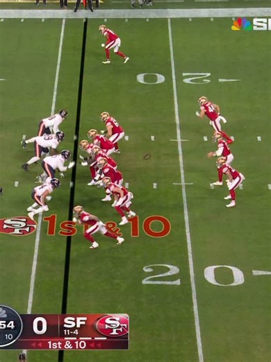 TJ EDWARDS PICK-SIX ON THE FIRST PLAY FROM SCRIMMAGE 😳 CHIvsSF on NBC Stream on #NFLPlus Peacock | NFL