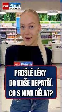 👀💊 Až pětina lidí neví, jak správně naložit s prošlými léky.