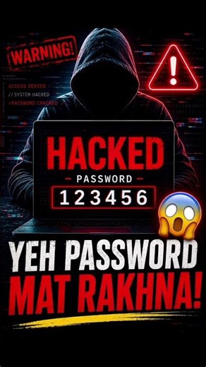 Your Password Is Too Easy to Hack #facts #viral #shorts