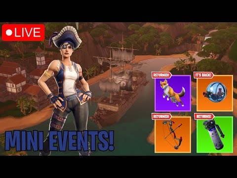 🔴LIVE - FORTNITE OG SEASON 8 UPDATE! 🔥 | New Weapons, Map Changes, & More!