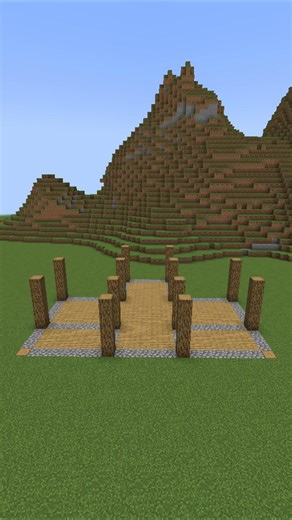 medium starter house minecraft | tutorial timelapse #minecraft