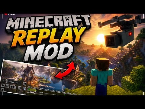 Minecraft Replay Mod 😱 Cinematic Shots Ka Secret! (Insane Quality)