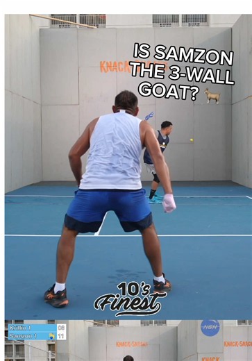 Is Samzon the 3-wall GOAT? #handball #onewall #nychandball #tensfinest #sports