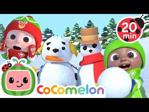 Snowy Playtime! ❄️ CoComelon - It's Cody Time | Nursery Rhymes for Babies