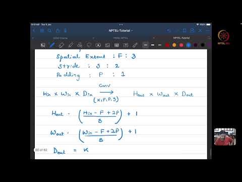 Tutorial 14 Part 1 : CNNs