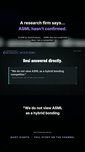 Does ASML Want This Dutch Company's Market?