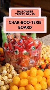 Day 10 of 13 Days of Dollar Tree Halloween Desserts - Char-Boo-Terie Board