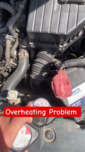 Car Overheating Problem Solution #automobile #tecnician #mechanic #shortsfeed #ytshorts #aho