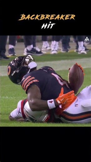 DeAndre Swift Slow to Get Up After Huge Hit vs Patriots
