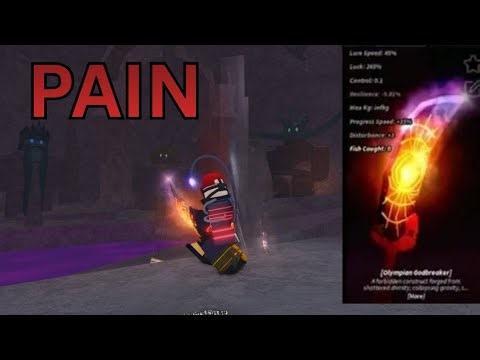 Unlocking OlymPAIN Godbreaker in Fisch
