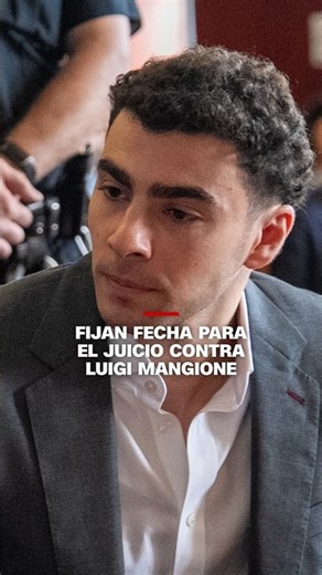 Fijan fecha para el juicio contra Luigi Mangione
