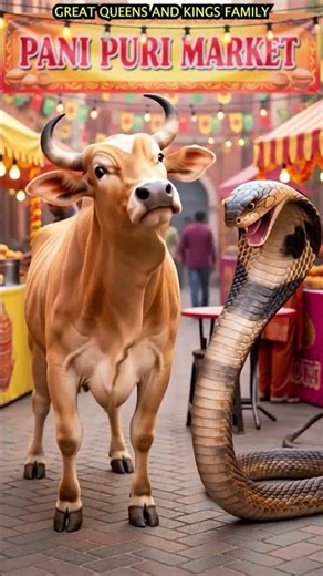 Marvelous Dancing Polish Cow funny cow dance Cow Song Anaconda snake india Pani Puri Street Market