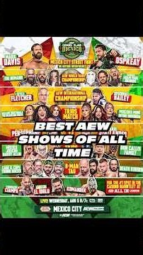 "This was one of the best AEW shows of all time." #aew #cmll #arenamexico #aewdynamite