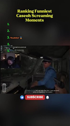 Ranking Funniest Caseoh Screaming Moments