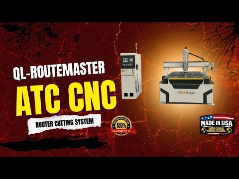 QL-RouteMaster ATC CNC Router Cutting System
