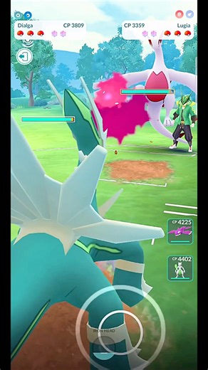 ✨️Dialga V/S✨️Lugia PVP Legendary Battle #pokemongo