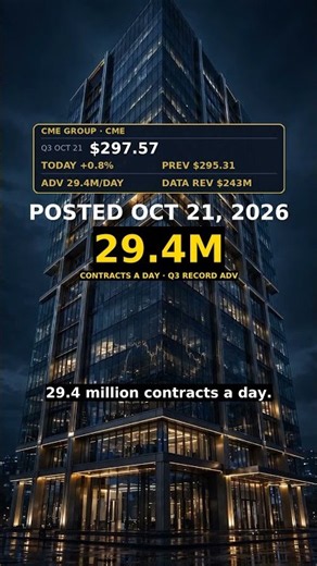 CME Group Just Posted Record $1.74B Revenue