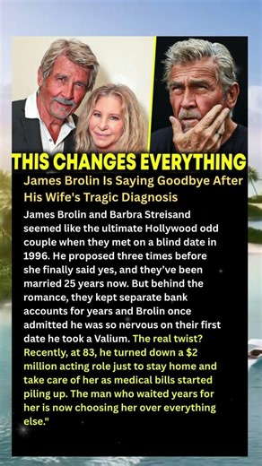 James Brolin Is Saying Goodbye After His Wife's Tragic Diagnosis#shoers