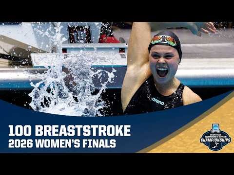 Women's 100 Breaststroke | 2026 NCAA Division III Swimming & Diving Championships