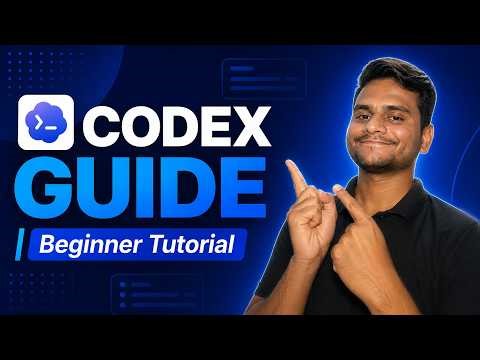 🚀 Codex for Beginners (2026) | Build Apps, Automations & More