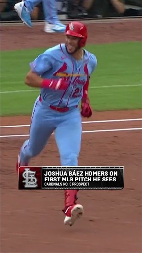 Welcome to the big leagues, Joshua Báez! 👏 #MLB #debut