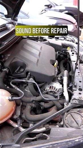 engine clicking noise before and after repair