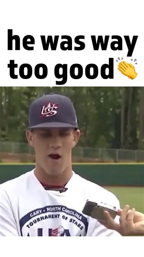 he knew he was too good 🤯