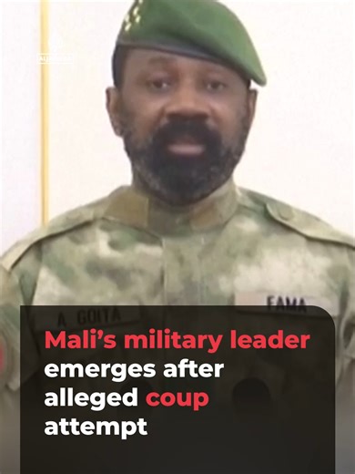 Mali’s military leader says the situation in the country is ‘under control’ after what’s been described as an attempted coup. . Rebels launched coordinated attacks and killed Mali’s defence minister on Saturday.