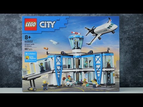 LEGO City 60502 Airport with Airplane - LEGO Speed Build Review