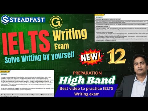 IELTS General Writing test 12 I task 1 & task 2 #writing #speaking #listening #ielts #ieltswriting