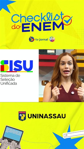 Ainda tem dúvidas de como utilizar a nota do Enem para ingressar no Ensino Superior? 👀 A gente te explica! Essas e outras dicas você confere no #CheckListEnem! 📲 #Educação #Universidades #Enem *checklistUNI26 *la *px *mg *digital #digital