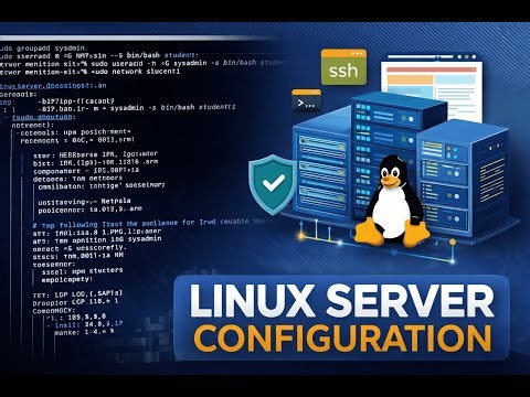 Linux server configuration