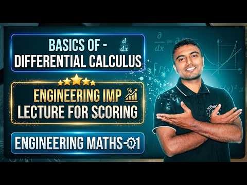 Basic of Differential Calculus - Engineering Maths-01 | M1 | #engineeringmaths1 #maths1
