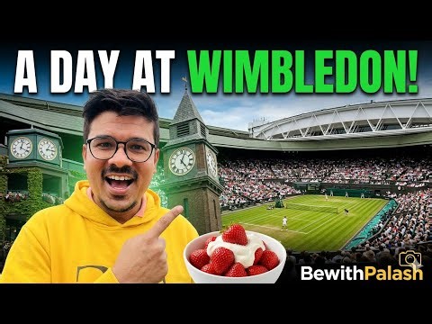 A day in Wimbledon || This is what you can see at Wimbledon For Free || Wimbledon Tennis