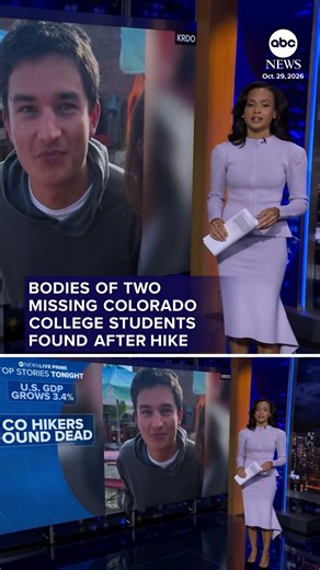 Bodies of two missing Colorado college students found after hike