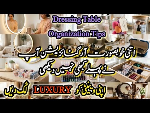 Dressing Table Organization Tips | Life Changing Vanity Hacks For Women