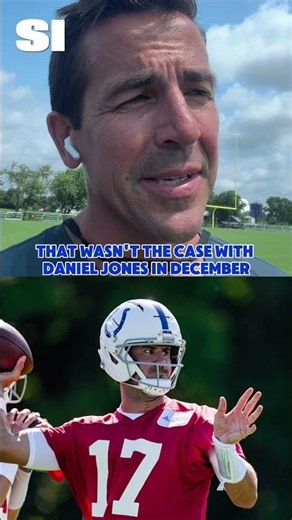 Daniel Jones Looks Like He Never Left 🏈 #nfl #nfltrainingcamp #indianapoliscolts