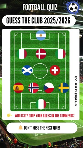 ⭐ Guess the Club & Season | Football Quiz Challenge | 🇮🇹 Serie A Edition 2025/26