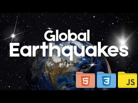 I Visualized Global Earthquakes in Real-Time Using JavaScript
