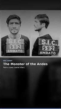 Pedro López (serial killer) in a minute