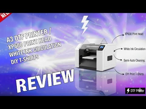A3 DTF Printer Review | 13-Inch Direct to Film Printer with XP600 | T-Shirt Printing