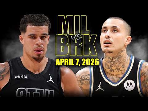 Milwaukee Bucks vs Brooklyn Nets Full Game Highlights – April 7, 2026 | NBA Season
