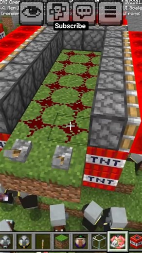 Mini Engine BLASTED by TNT 💥😱 Minecraft Crazy Explosion! #shorts