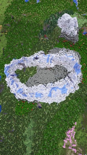 Minecraft Pale Garden Mountain Circle Seed!