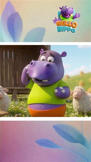 Five Cute Sheep Jumping in the Shed! 🐑 #shorts #kidssong #nurseryrhymes