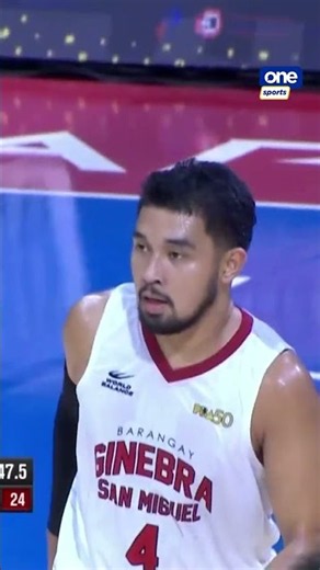 RJ Abarrientos KNOCKS DOWN A JUMPER AND A FOUR-POINTER for Ginebra | PBA Season 50 Governors' Cup