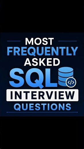 100% SQl interview asked questions diff b/w delete,drop,truncate #shorts #sql #sqlinterviewquestions