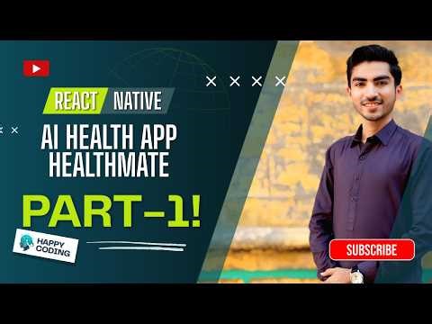 React Native Professional Onboarding UI with Animated Dots | AI Health App Project - Part 1