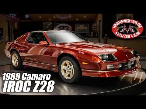 1989 Chevrolet Camaro IROC Z28 For Sale Vanguard Motor Sales #5547